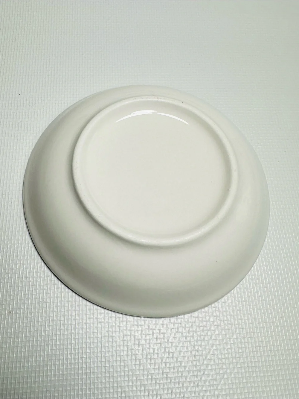 Autumn Maple Leaf Trinket Dish - Orange & White